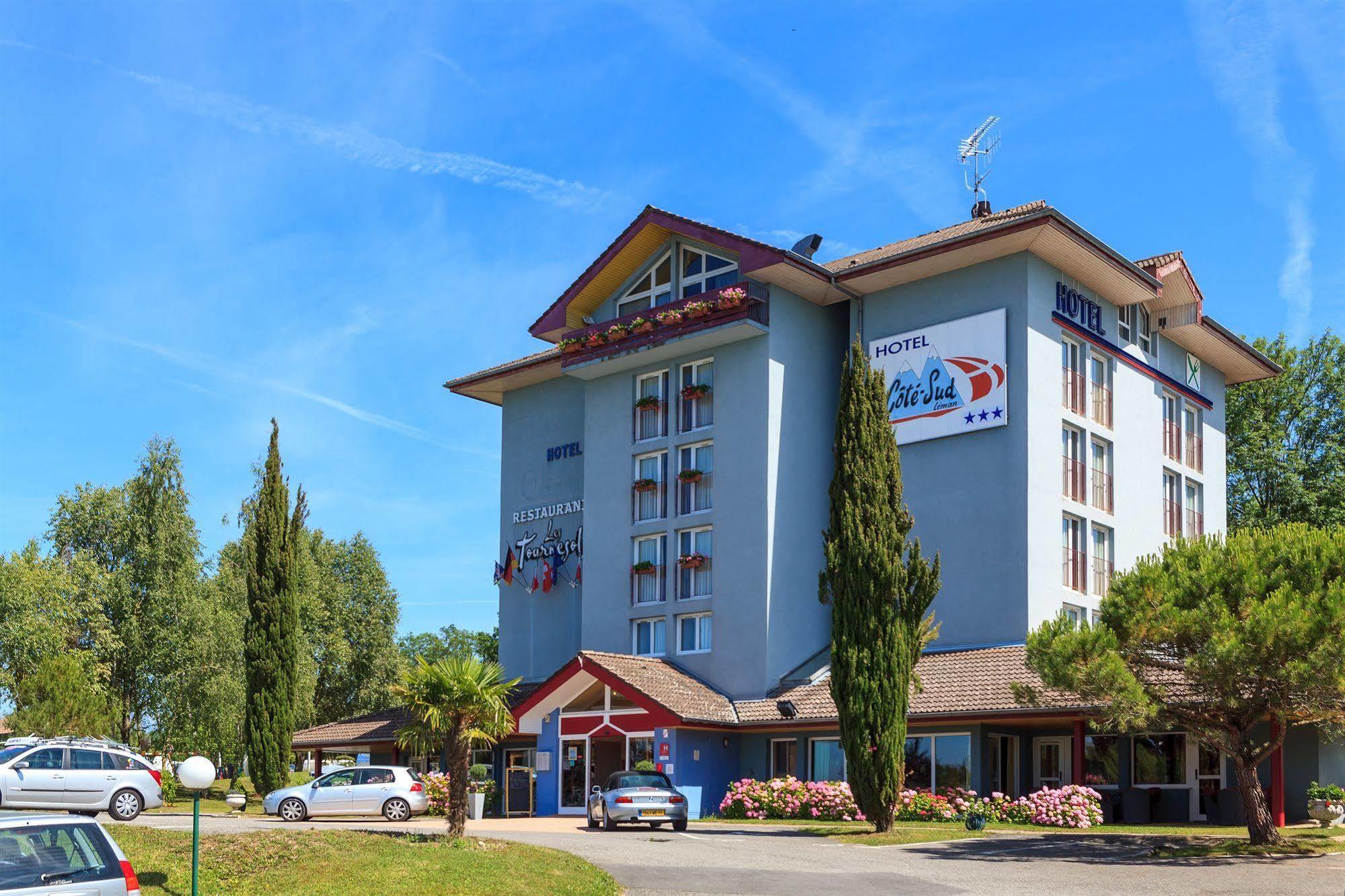 Hotel Cote Sud Leman Thonon-les-Bains Exteriör bild